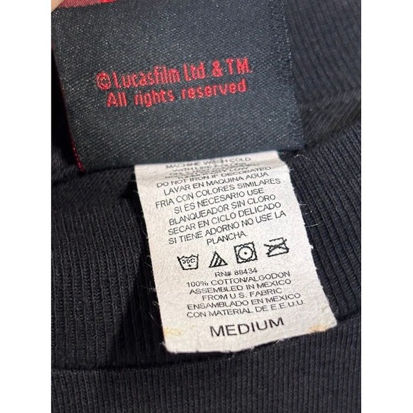 Vintage Star Wars Episode 1 Naboo Starfighter T Shirt Medium Black‎ - Picture 5 of 7